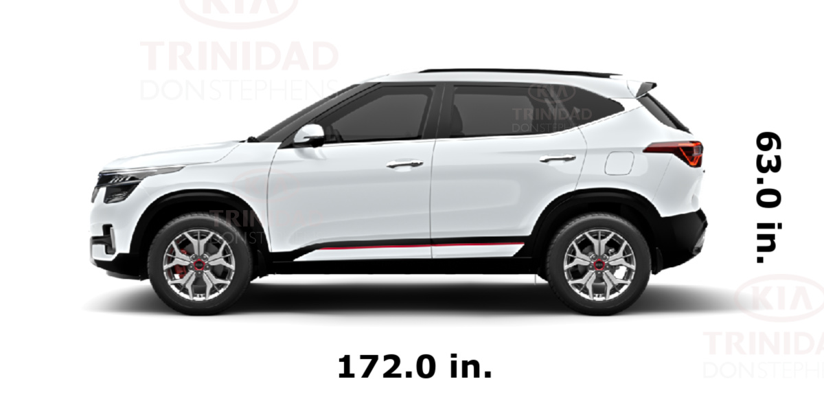 What is the size of new Kia Seltos?